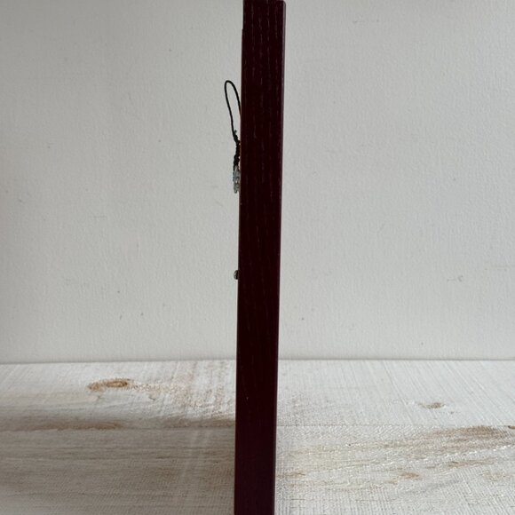 Vintage Mediterranean Buildings Painting in Frame - Picture 9 of 11